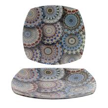 SKLENENÁ PLATŇA, VZOR MANDALY