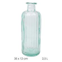 SKLENENÁ FĽAŠA, HOLANDSKÁ, PRUHOVANÁ LITROVÁ