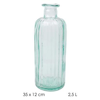 SKLENENÁ FĽAŠA, HOLANDSKÁ, PRUHOVANÁ LITROVÁ