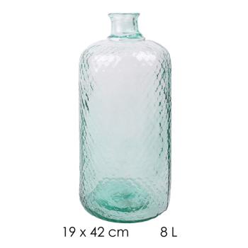 SKLENENÁ FĽAŠA, PRIMAVERA, VZOROVANÁ8 LITROV