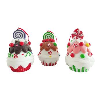 DEKOR ZÁVESNÝ HLINENÝ PENOVÝ KOLÁČ