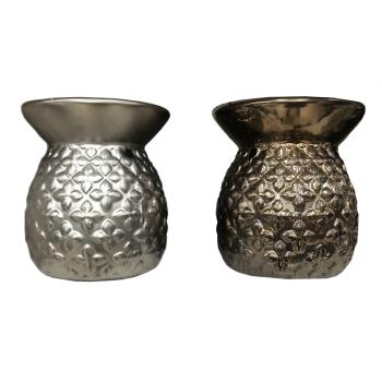 KERAMICKÁ OLEJOMAĽBA, OKVETNÝ LÍSTOK, KOVOVÝ