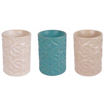 KERAMICKÉ OLEJOVÉ PODLOŽKY, VZOR HVIEZDICOVÝ KRÍŽ