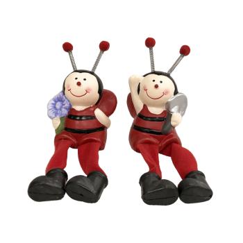 KERAMICKÁ BERUŠKA, VISIACA NOHA