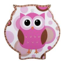 KUCHYNSKÁ PODLOŽKA V TVARE SOVY RUŽOVÁ