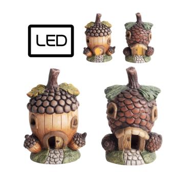 KERAMICKÝ ŽALUĎOVÝ DOMČEK, LEDDEL