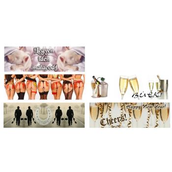 KERAMICKÝ MINI HRNČEK VO VITRÍNE, SILVESTER