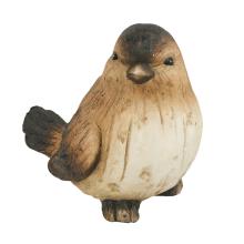 KERAMICKÝ VTÁK, HNEDÝ