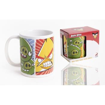 LICENČNÝ KERAMICKÝ HRNČEK ANGRY BIRDS V DARČEKOVEJ KRABIČKE
