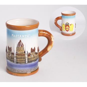 KERAMICKÝ PIVNÝ POHÁR PARLAMENT