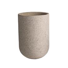 BETÓNOVÝ KVETINÁČ, OKRÚHLY, KHAKI