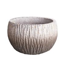 BETÓNOVÝ KVETINÁČ, OKRÚHLY, FARBA JAZIERKA