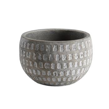 BETÓNOVÁ VÝLEVKA, OKRÚHLA, SVETLOHNEDÁ