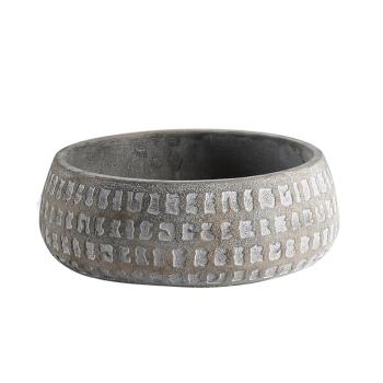 BETÓNOVÁ VÝLEVKA, OKRÚHLA, SVETLOHNEDÁ