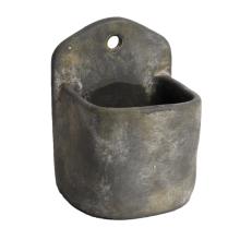 BETÓNOVÝ KVETINÁČ, STENA, SIVÝ OMYV