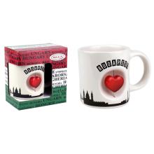 KERAMICKÝ HRNČEK 3D "BUDAPEST" 2 STRANY