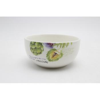 KERAMICKÁ MISKA, VZOR ARTIČOK