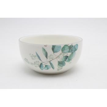 KERAMICKÁ MISKA, VZOR EUKALYPTUS