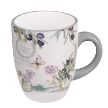 KERAMICKÝ HRNČEK, VZOR OLIVOVÝCH BOBÚĽ