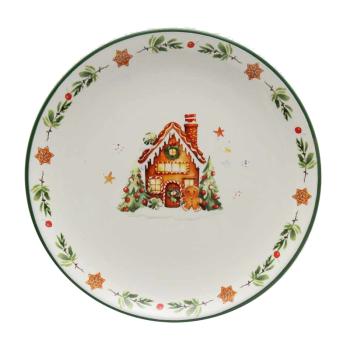 KERAMICKÝ TANIER, PERNÍKOVÁ CHALÚPKA