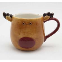 KERAMICKÝ HRNČEK, VZOR HLAVY SOBA