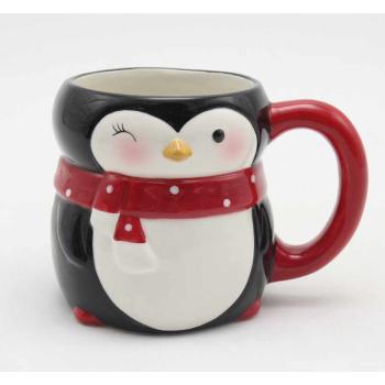 KERAMICKÝ HRNČEK, TUČNIAK, 3D VZOR