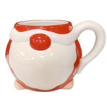 KERAMICKÝ HRNČEK, HLAVA S BRADOU, 3D VZOR