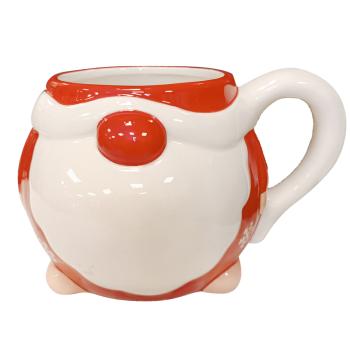 KERAMICKÝ HRNČEK, HLAVA S BRADOU, 3D VZOR