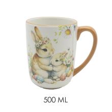 KERAMICKÝ HRNČEK S VAJÍČKAMI KRÁLIKOV