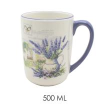 KERAMICKÝ HRNČEK, LEVANDUĽA