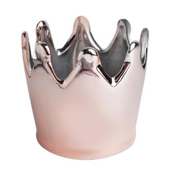 PORCELÁNOVÁ KORUNKA, ZLATÁ STAROŽITNÁ