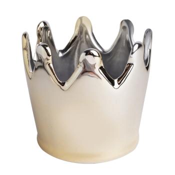 PORCELÁNOVÁ KORUNKA, ZLATÁ