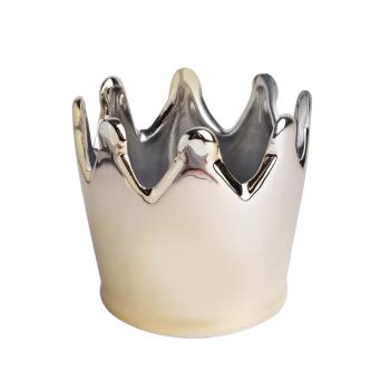 PORCELÁNOVÁ KORUNKA, ZLATÁ