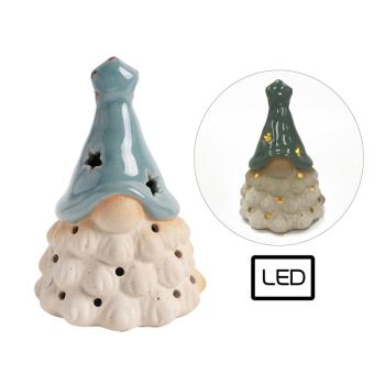 PORCELÁNOVÉ FÚZY NA NOSE S VEDENÍM, TYRKYSOVO KRÉMOVÉ