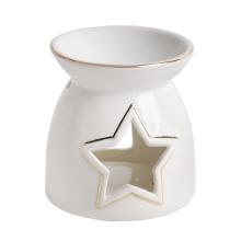 PORCELÁNOVÁ OLEJOMAĽBA, HVIEZDA, BIELE ZLATO