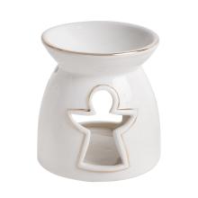 PORCELÁNOVÁ OLEJOMAĽBA, ANJEL, BIELE ZLATO