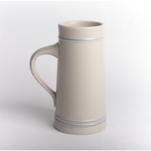 PORCELÁNOVÝ DŽBÁN NA SUVENÍRY, TVAR "A", SIVOBIELY