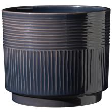 KERAMICKÝ HRNIEC, "NARA SABI", MODRÝ