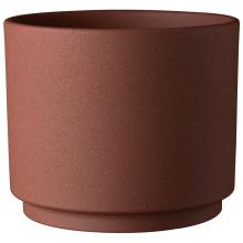 KERAMICKÝ HRNIEC, "OSLO STONE", ČERVENÝ