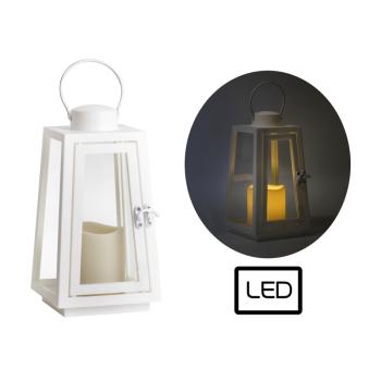 PLASTOVÉ SVIETIDLO, LED, BIELE