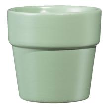 KERAMICKÝ KVETINÁČ, LIMETKOVÁ, MATNÁ MÄTOVO ZELENÁ