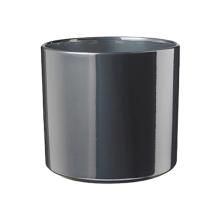 KERAMICKÝ HRNIEC, "LAS VEGAS", STRIEBORNÝ