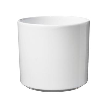 KERAMICKÝ HRNIEC, LAS VEGAS, LESKLÁ BIELA