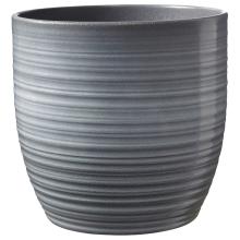 KERAMICKÝ HRNIEC, "BERGAMO", SIVÝ