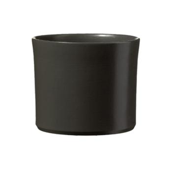 KERAMICKÝ HRNIEC, MIAMI, MATNÝ ANTRACIT