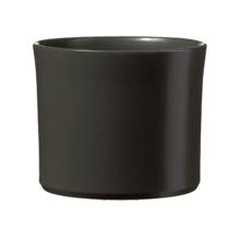 KERAMICKÝ HRNIEC, MIAMI, MATNÝ ANTRACIT