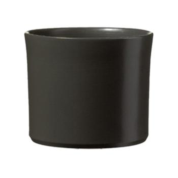 KERAMICKÝ HRNIEC, MIAMI, MATNÝ ANTRACIT