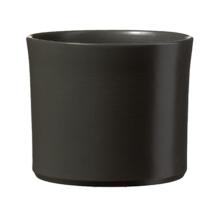 KERAMICKÝ HRNIEC, "MIAMI", MATNÝ ANTRACIT