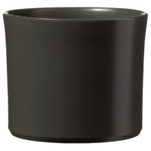 KERAMICKÝ HRNIEC, MIAMI, MATNÝ ANTRACIT