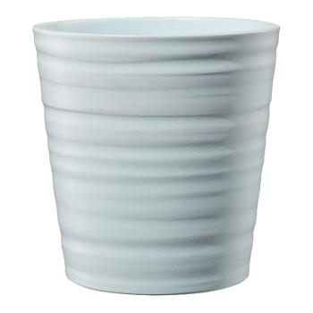 KERAMICKÝ HRNIEC, PASTELOVÁ FARBA, MATNÁ MODRÁ